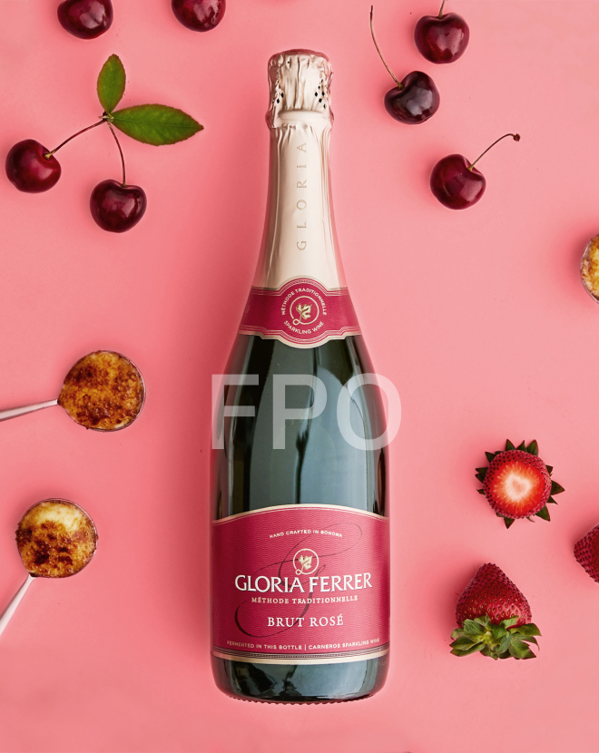 Image of Pinot Blanc, Blanc de Blancs NV, and Brut Rosé